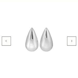 NEW Heaven Mayhem Silver Raindrop Earrings